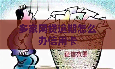 多家网贷逾期怎么办信用卡