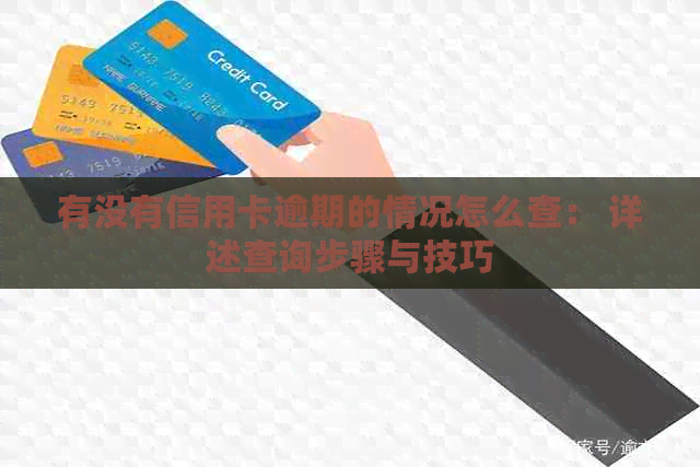 有没有信用卡逾期的情况怎么查： 详述查询步骤与技巧