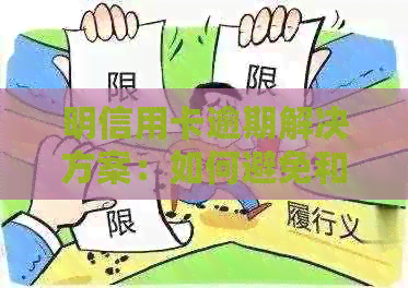 明信用卡逾期解决方案：如何避免和应对逾期风险