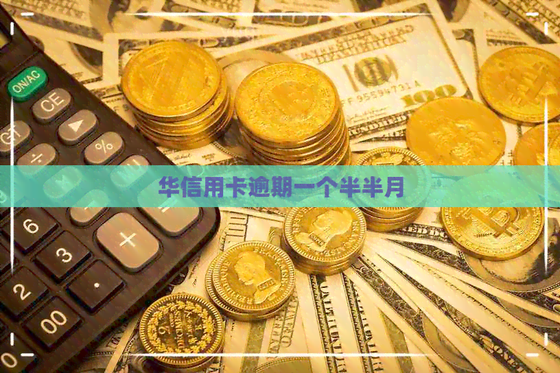 华信用卡逾期一个半半月