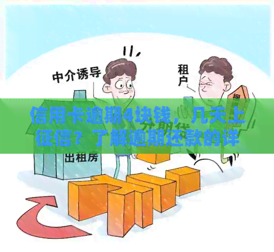 信用卡逾期4块钱，几天上？了解逾期还款的详细流程和影响