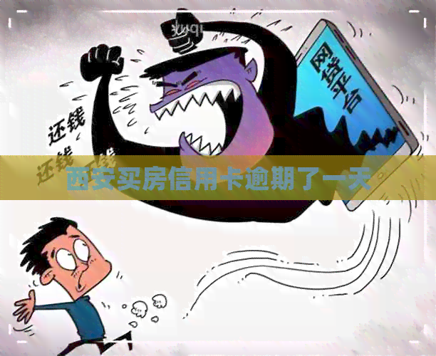 西安买房信用卡逾期了一天