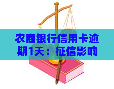 农商银行信用卡逾期1天：影响、后果及处理方法