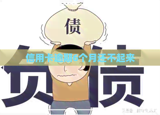 信用卡逾期6个月还不起来