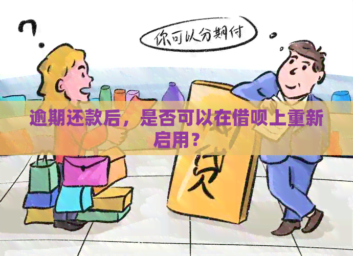 逾期还款后，是否可以在网贷上重新启用？