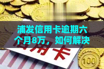 浦发信用卡逾期六个月8万，如何解决还款问题？逾期后果及应对策略全面解析