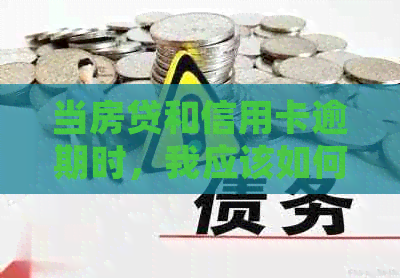 当房贷和信用卡逾期时，我应该如何处理？
