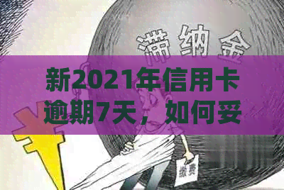 新2021年信用卡逾期7天，如何妥善处理并避免影响个人信用？