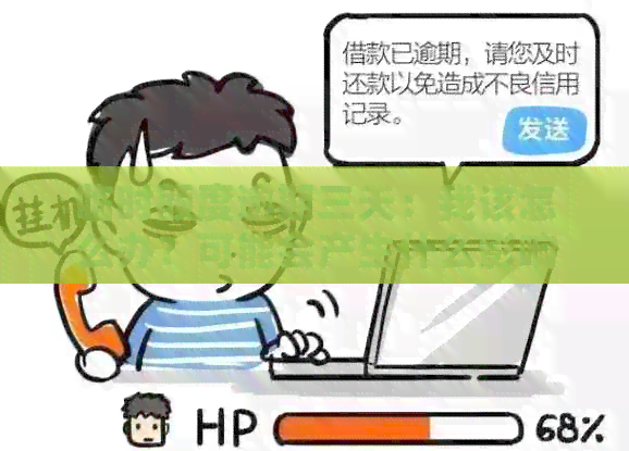 临时额度逾期三天：我该怎么办？可能会产生什么影响？如何解决？