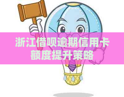浙江网贷逾期信用卡额度提升策略