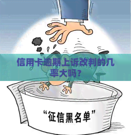 信用卡逾期上诉改判的几率大吗？