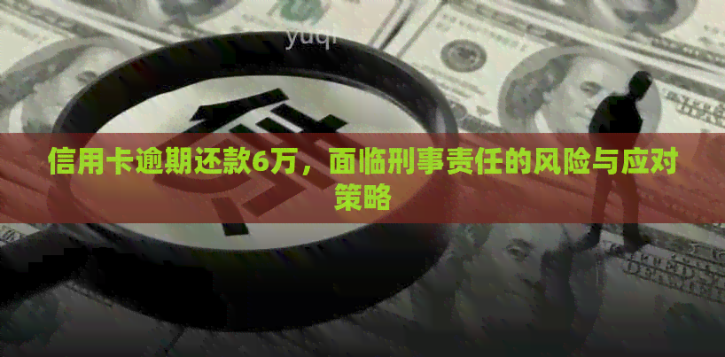 信用卡逾期还款6万，面临刑事责任的风险与应对策略