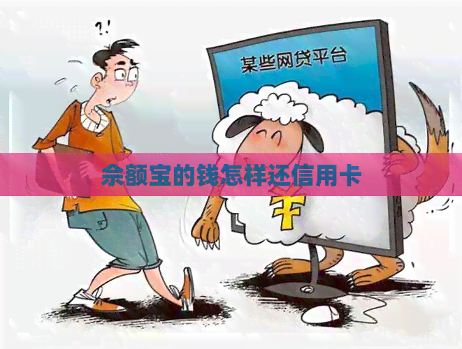 佘额宝的钱怎样还信用卡