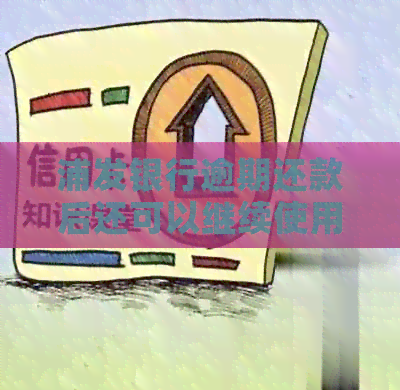 浦发银行逾期还款后还可以继续使用吗-浦发银行逾期了怎么办,还不上能申请分期吗