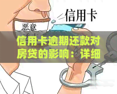 信用卡逾期还款对房贷的影响：详细情况与应对策略