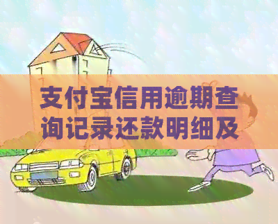 支付宝信用逾期查询记录还款明细及详情完整操作指引