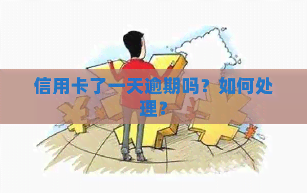 信用卡了一天逾期吗？如何处理？