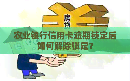 农业银行信用卡逾期锁定后如何解除锁定？