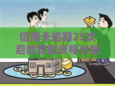 信用卡逾期25次后的贷款资格分析：5年内还款记录影响有多大？