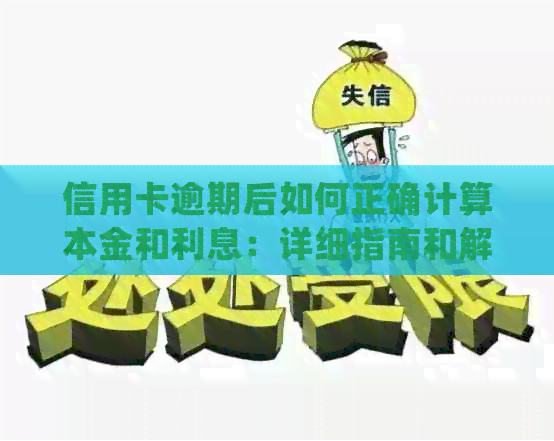 信用卡逾期后如何正确计算本金和利息：详细指南和解答常见疑问