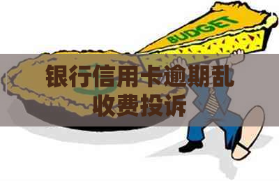 银行信用卡逾期乱收费投诉