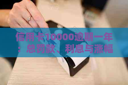 信用卡10000逾期一年：总罚款、利息与涨幅全解析