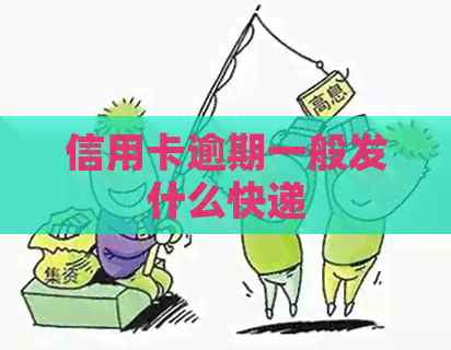 信用卡逾期一般发什么快递