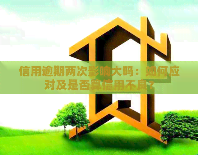信用逾期两次影响大吗：如何应对及是否算信用不良？