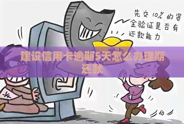 建设信用卡逾期5天怎么办理期还款
