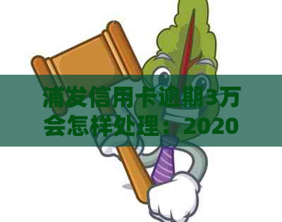浦发信用卡逾期3万会怎样处理：2020政策解读及可能后果