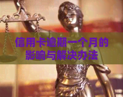 信用卡逾期一个月的影响与解决办法