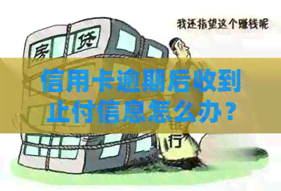 信用卡逾期后收到止付信息怎么办？详细解释及相关应对措