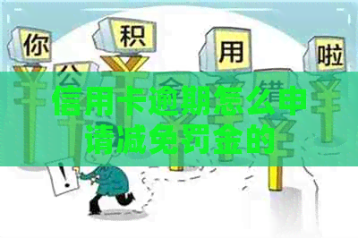 信用卡逾期怎么申请减免罚金的