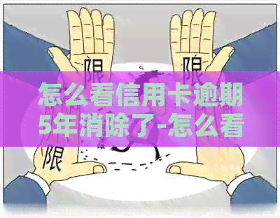 怎么看信用卡逾期5年消除了-怎么看信用卡逾期5年消除了记录