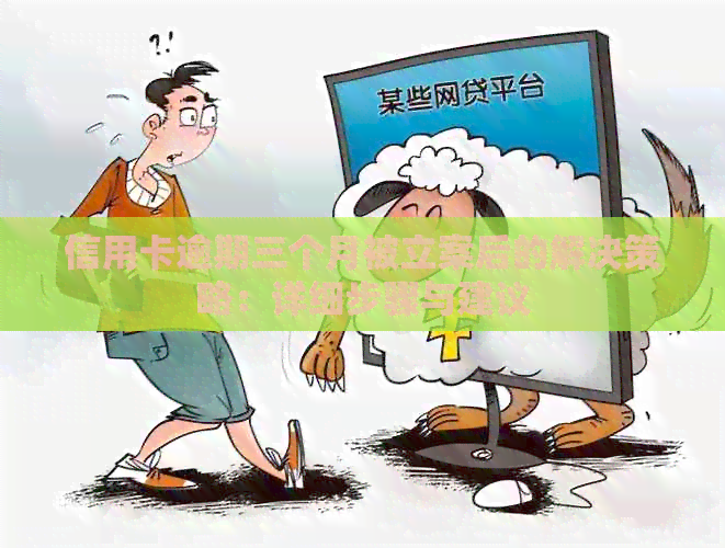 信用卡逾期三个月被立案后的解决策略：详细步骤与建议