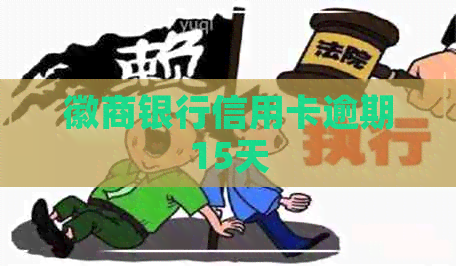 徽商银行信用卡逾期15天