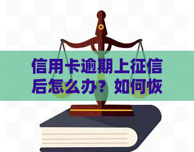信用卡逾期上后怎么办？如何恢复信用？