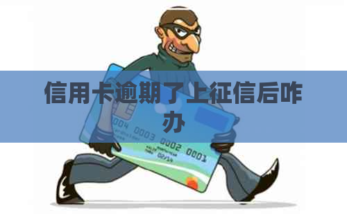 信用卡逾期了上后咋办