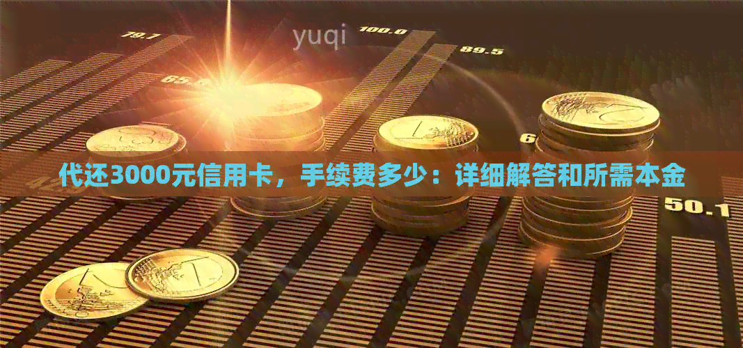 代还3000元信用卡，手续费多少：详细解答和所需本金