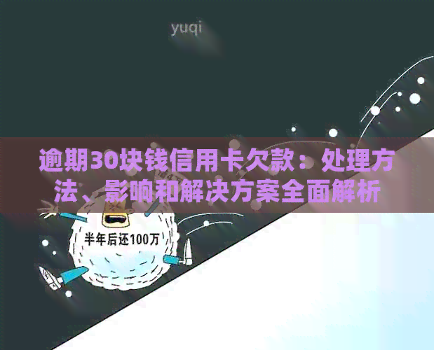 逾期30块钱信用卡欠款：处理方法、影响和解决方案全面解析