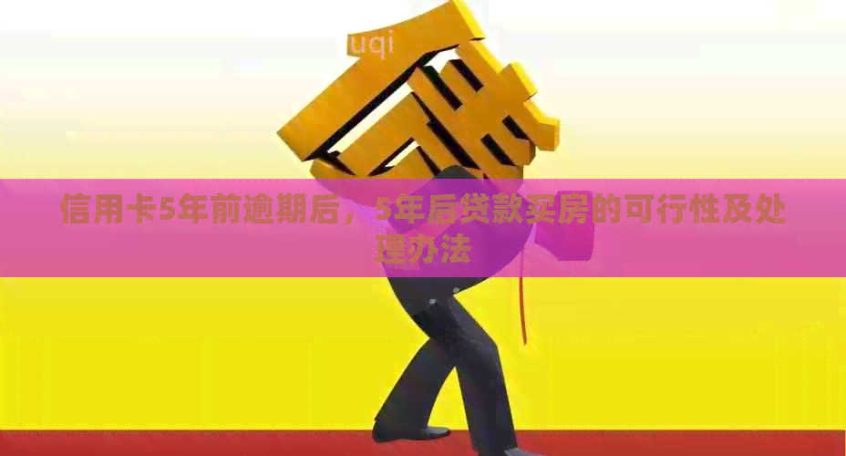信用卡5年前逾期后，5年后贷款买房的可行性及处理办法