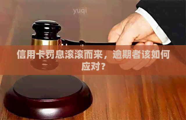 信用卡罚息滚滚而来，逾期者该如何应对？