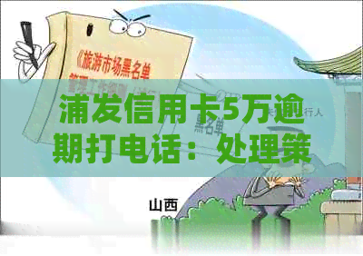 浦发信用卡5万逾期打电话：处理策略与注意事项