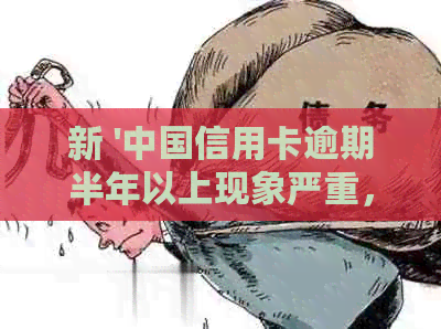 新 '中国信用卡逾期半年以上现象严重，应加强管理策略以解决'