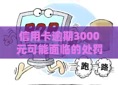 信用卡逾期3000元可能面临的处罚及相关解决办法全面解析
