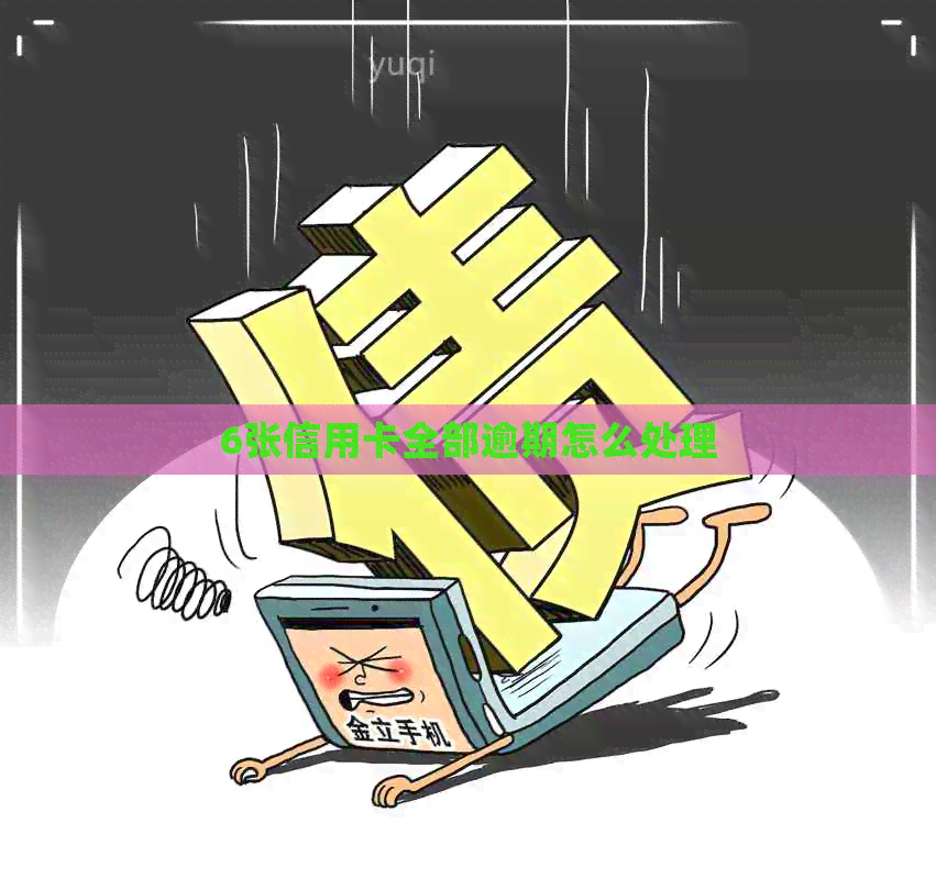 6张信用卡全部逾期怎么处理