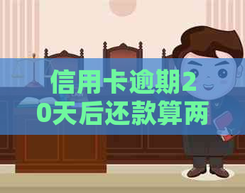 信用卡逾期20天后还款算两次吗？了解逾期还款的完整流程和可能的影响