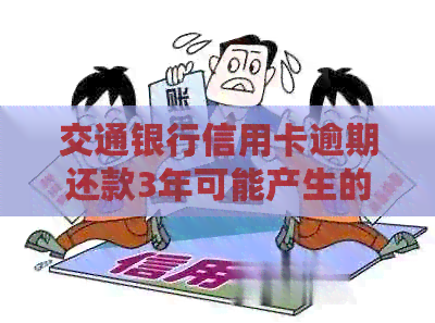 交通银行信用卡逾期还款3年可能产生的总计金额及相关费用解析