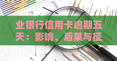 业银行信用卡逾期五天：影响、后果与记录