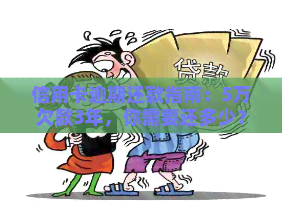 信用卡逾期还款指南：5万欠款3年，你需要还多少？